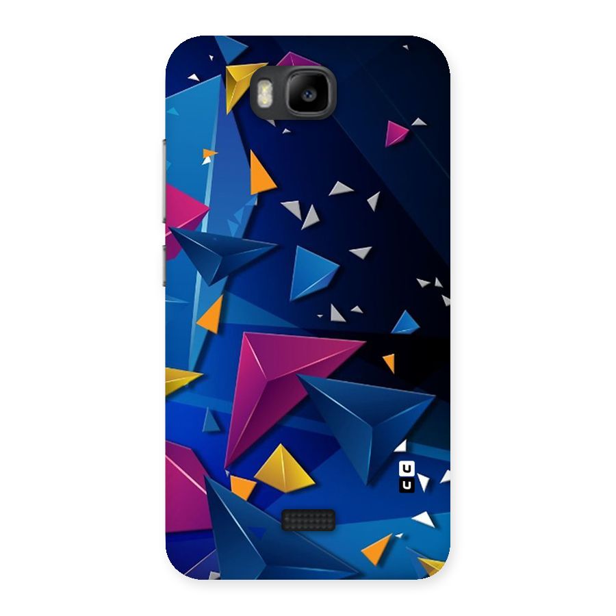 Space Colored Triangles Back Case for Honor Bee