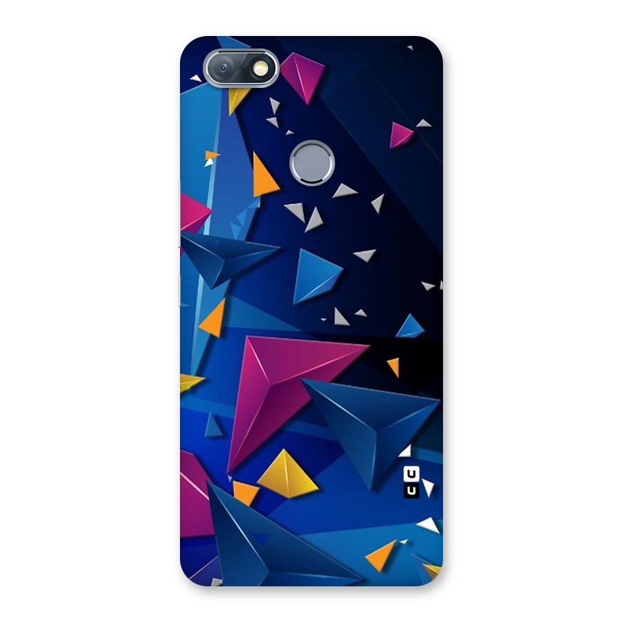 Space Colored Triangles Back Case for Infinix Note 5