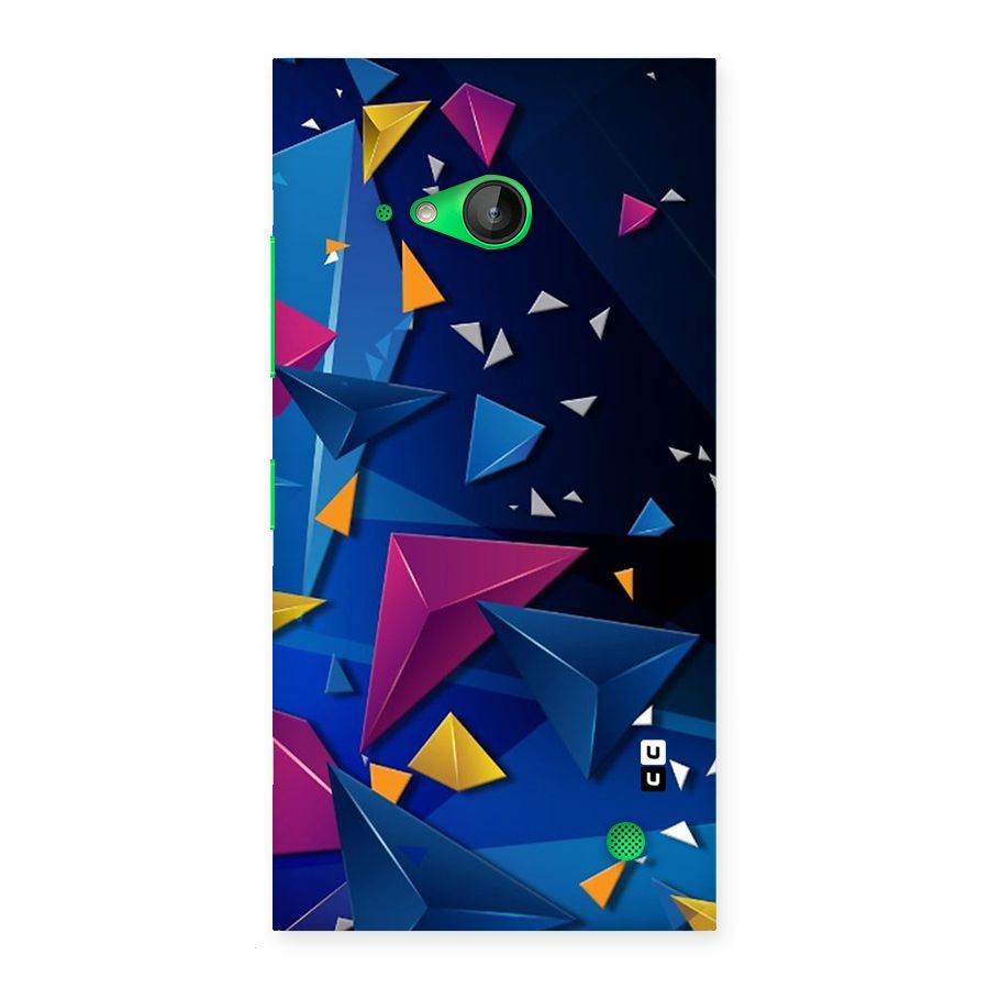 Space Colored Triangles Back Case for Lumia 730