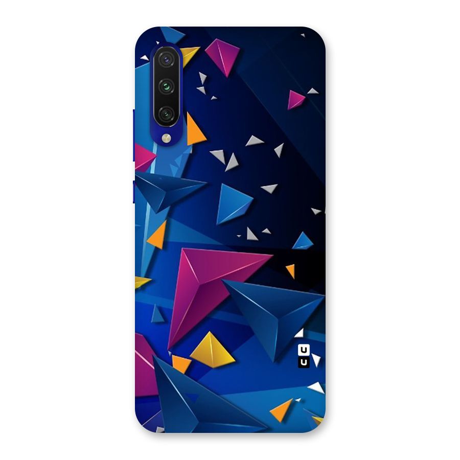 Space Colored Triangles Back Case for Mi A3