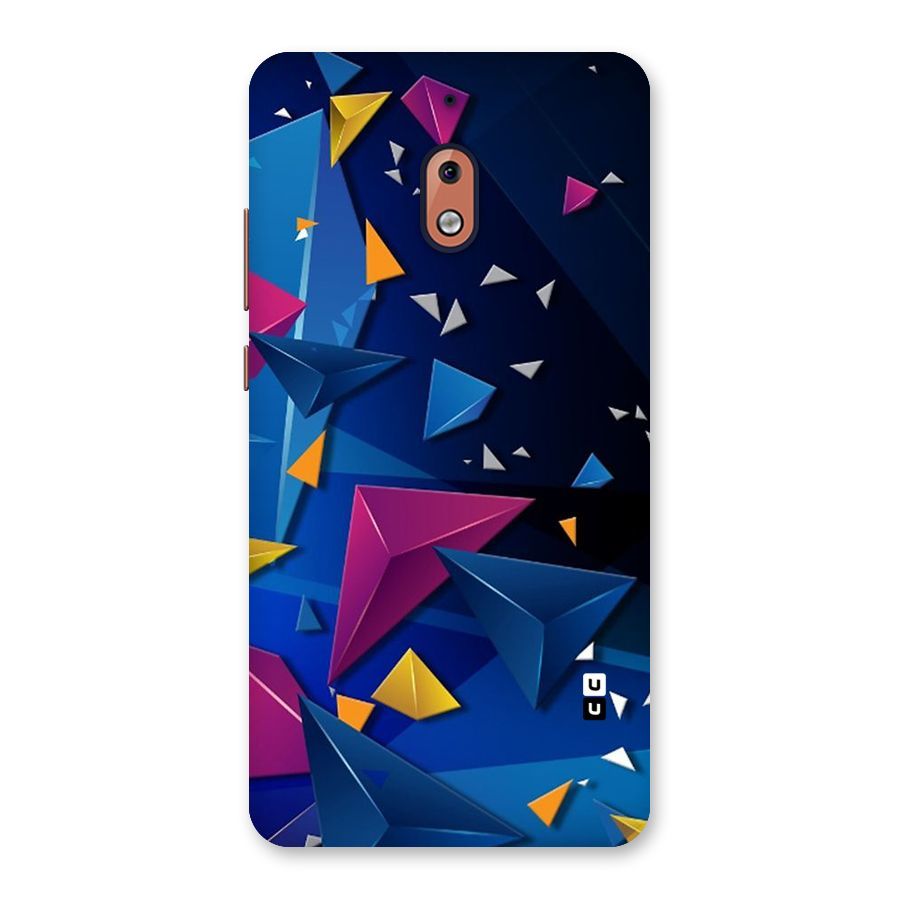 Space Colored Triangles Back Case for Nokia 2.1
