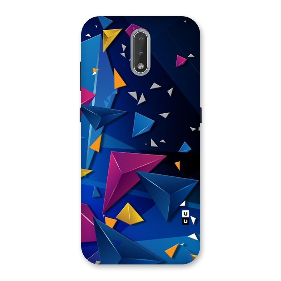 Space Colored Triangles Back Case for Nokia 2.3