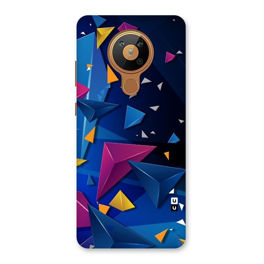 Space Colored Triangles Back Case for Nokia 5.3