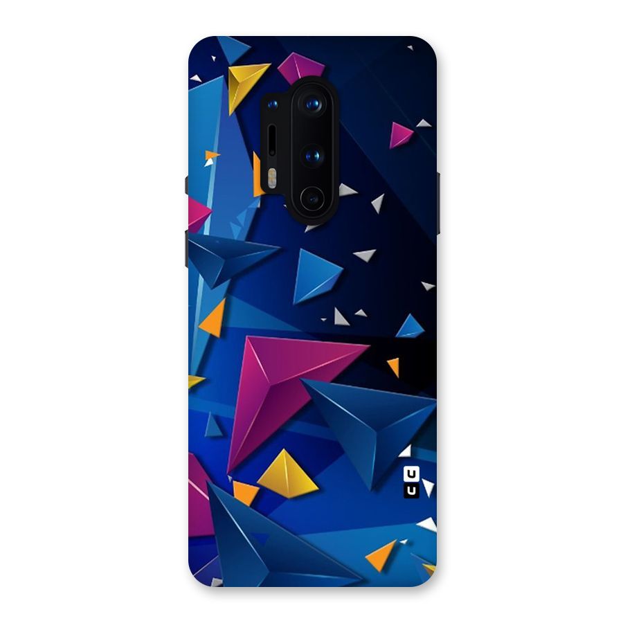 Space Colored Triangles Back Case for OnePlus 8 Pro