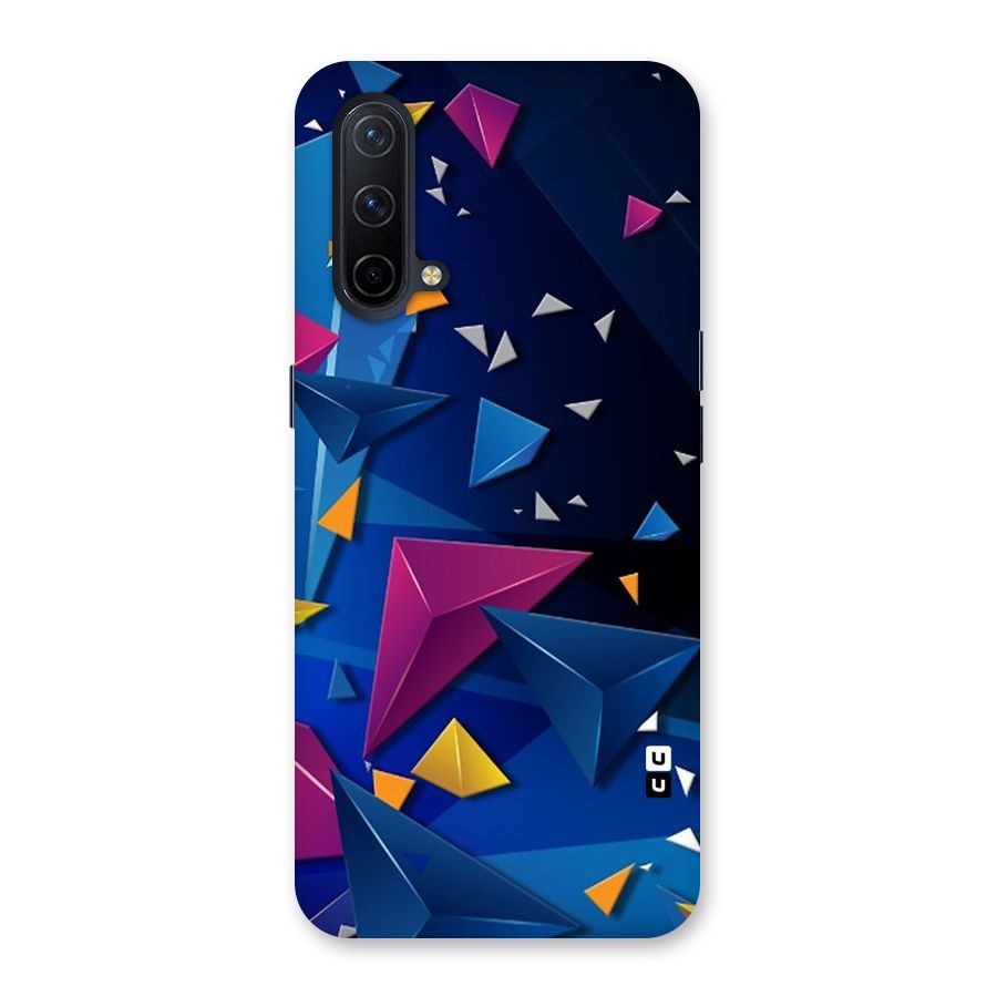 Space Colored Triangles Back Case for OnePlus Nord CE 5G