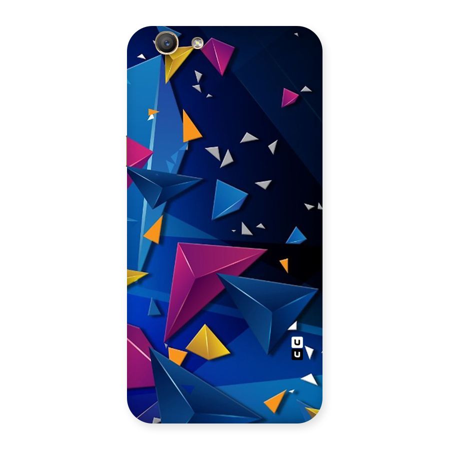 Space Colored Triangles Back Case for Oppo A59