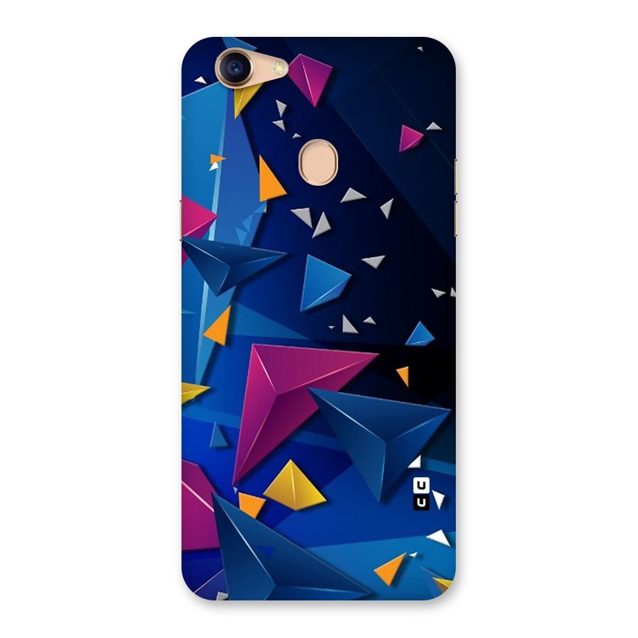 Space Colored Triangles Back Case for Oppo F5