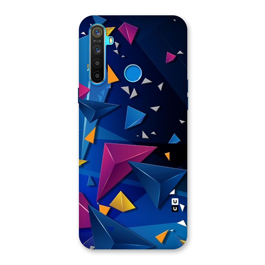 Space Colored Triangles Back Case for Realme 5