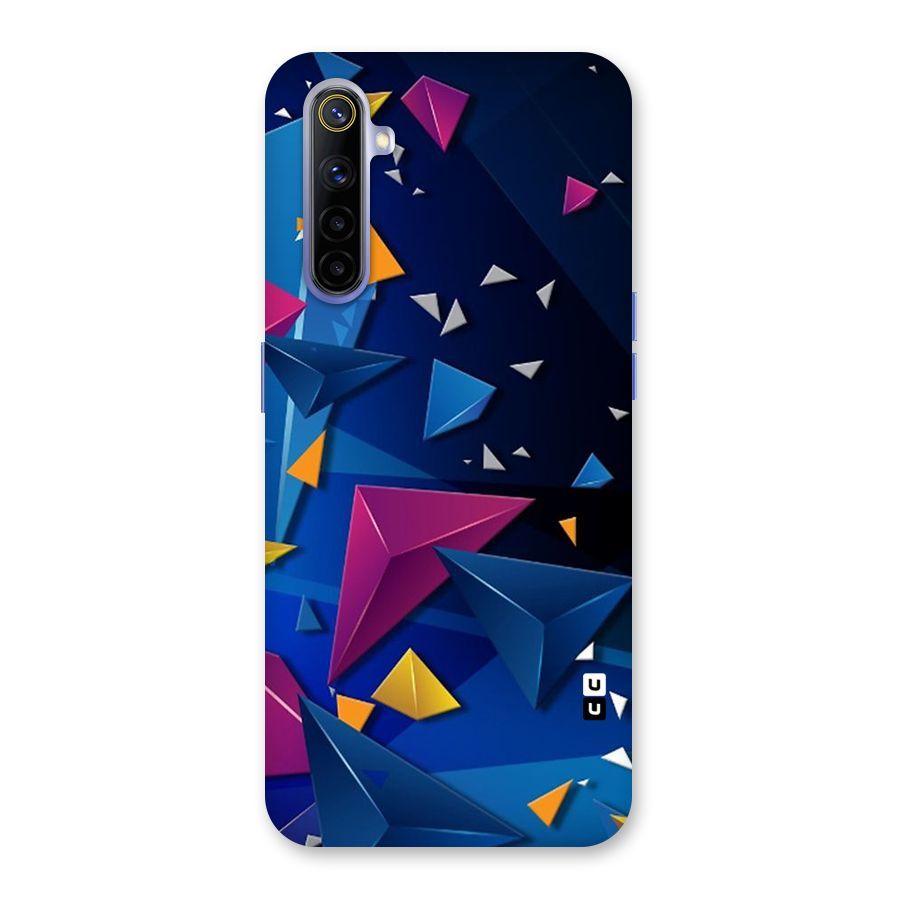 Space Colored Triangles Back Case for Realme 6i