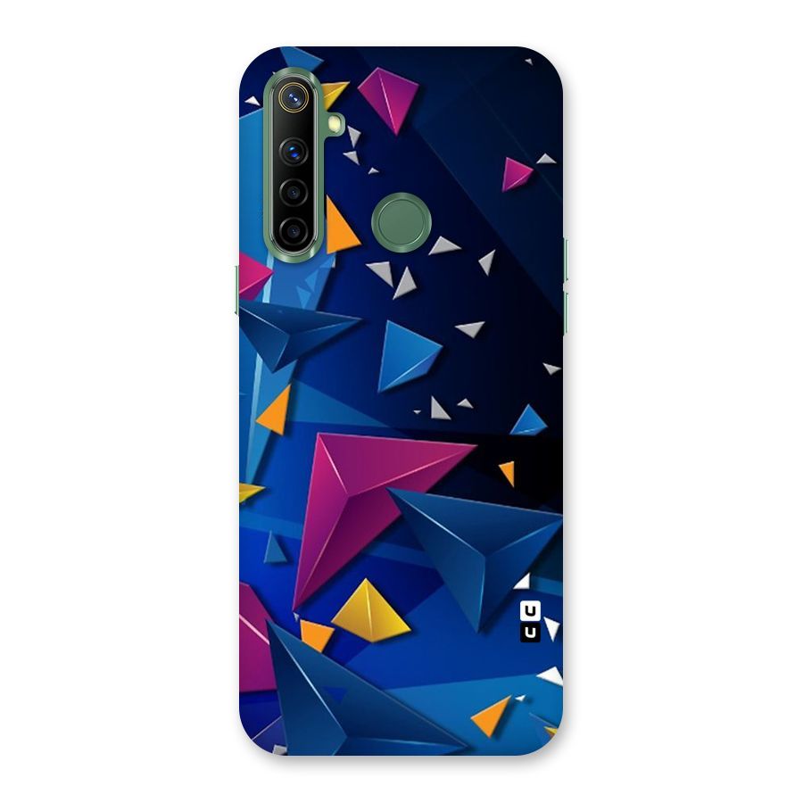 Space Colored Triangles Back Case for Realme Narzo 10