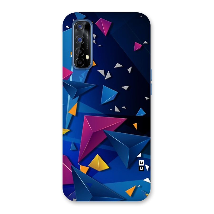 Space Colored Triangles Back Case for Realme Narzo 20 Pro