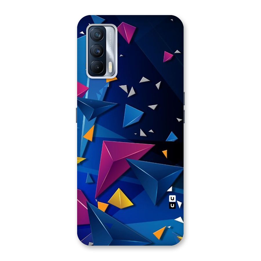 Space Colored Triangles Back Case for Realme X7