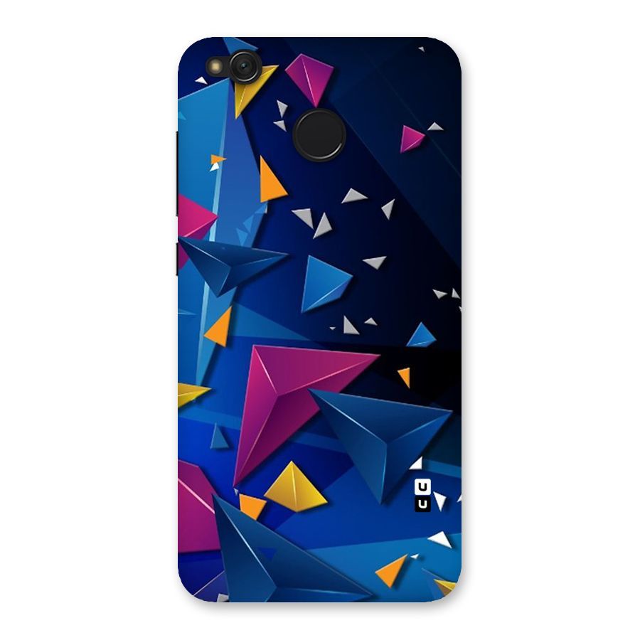 Space Colored Triangles Back Case for Redmi 4