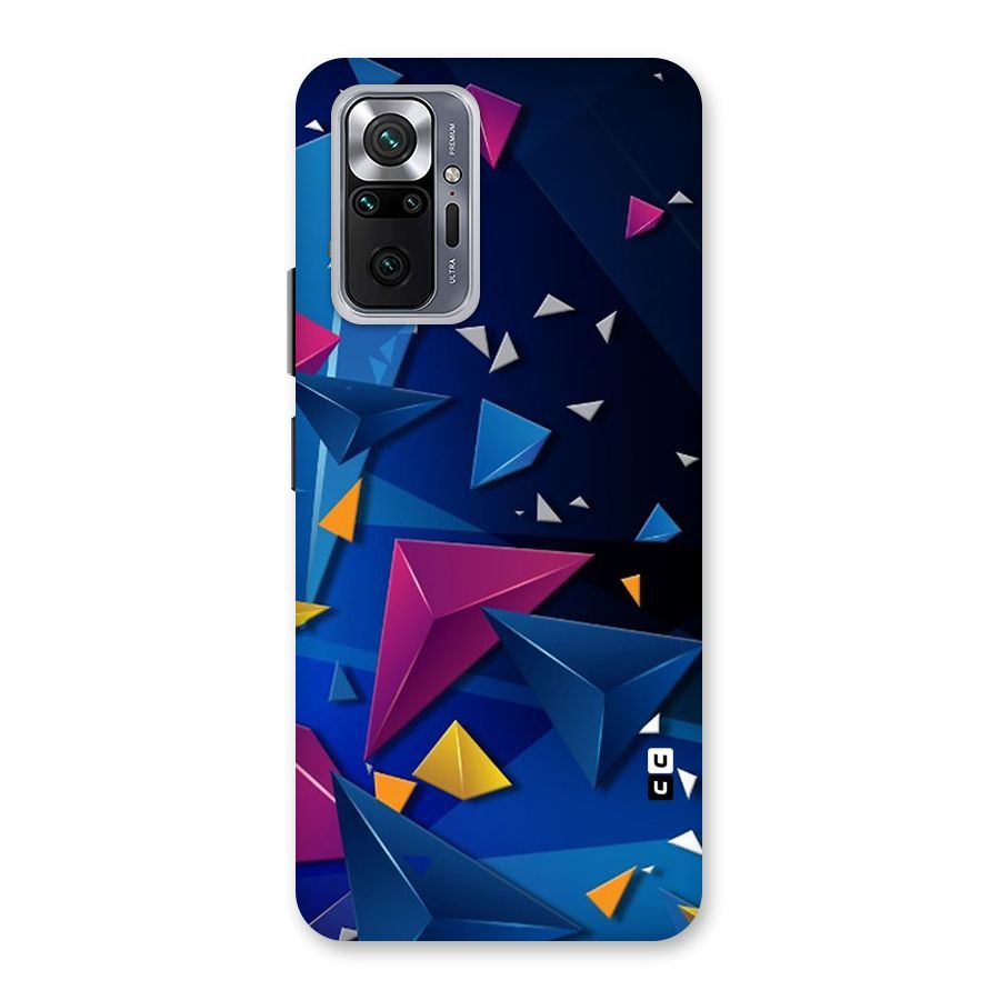 Space Colored Triangles Back Case for Redmi Note 10 Pro Max