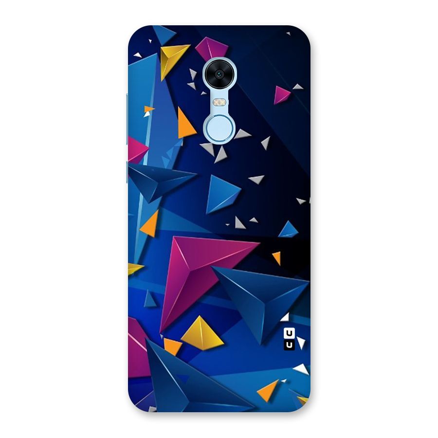 Space Colored Triangles Back Case for Redmi Note 5