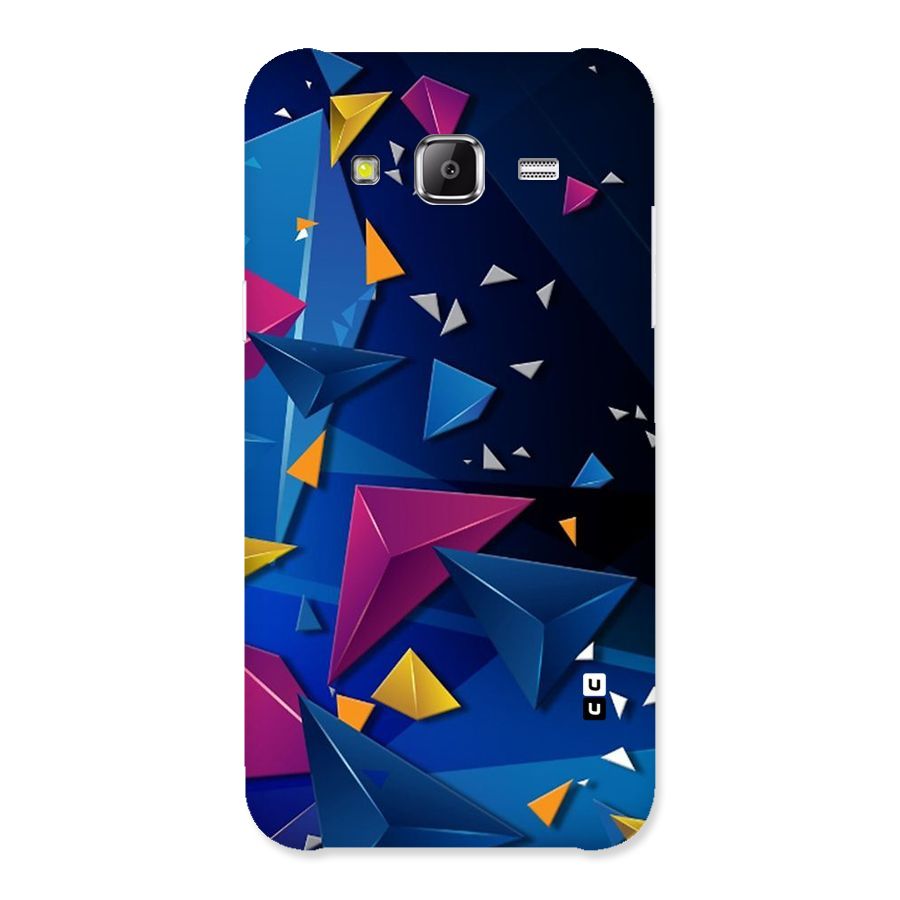 Space Colored Triangles Back Case for Samsung Galaxy J5