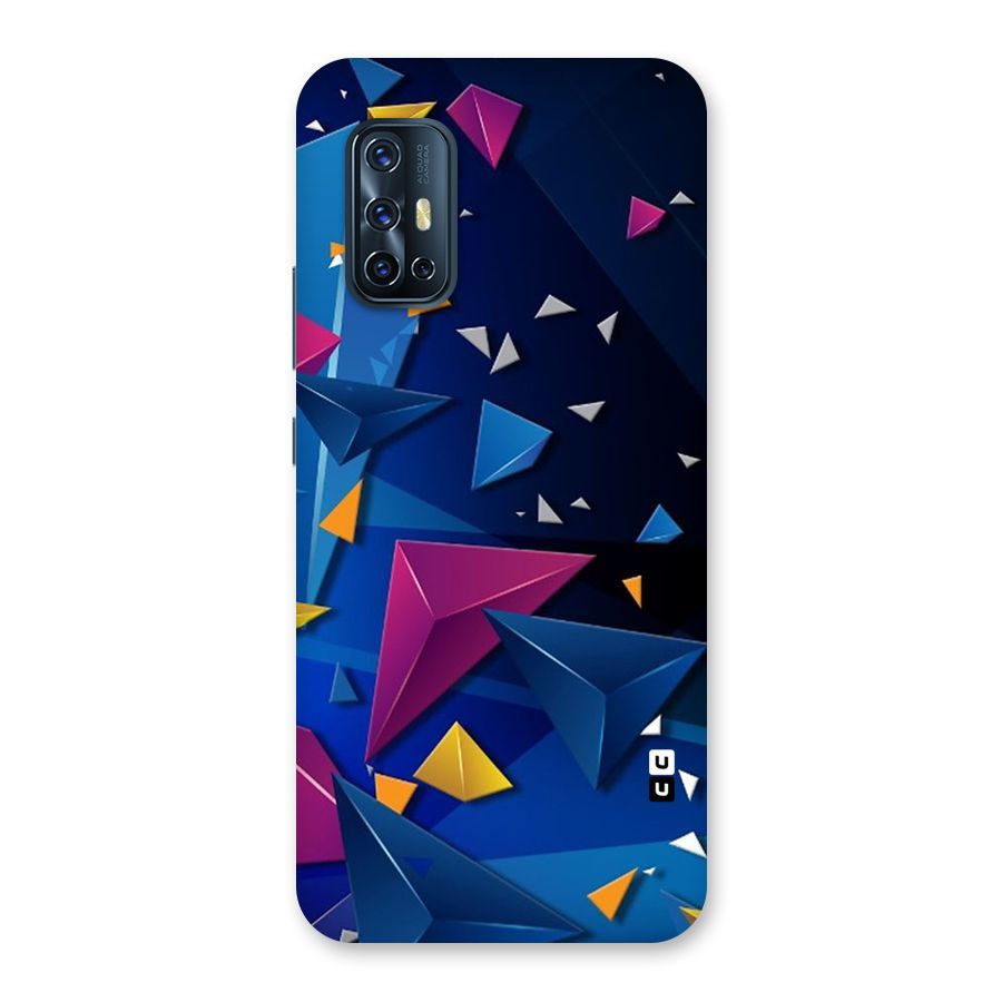 Space Colored Triangles Back Case for Vivo V17