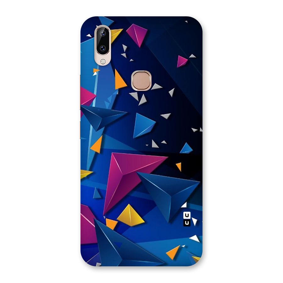 Space Colored Triangles Back Case for Vivo Y83 Pro