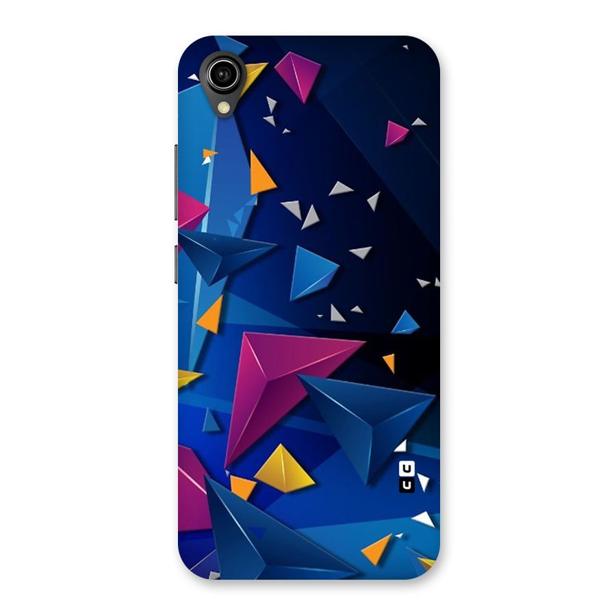 Space Colored Triangles Back Case for Vivo Y90