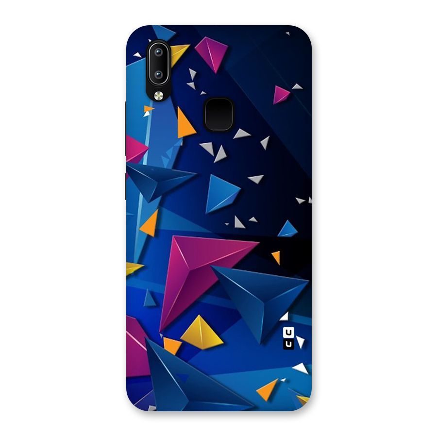 Space Colored Triangles Back Case for Vivo Y93