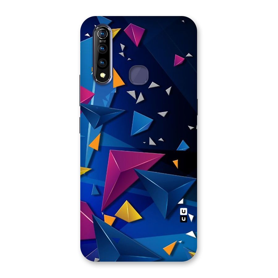 Space Colored Triangles Back Case for Vivo Z1 Pro