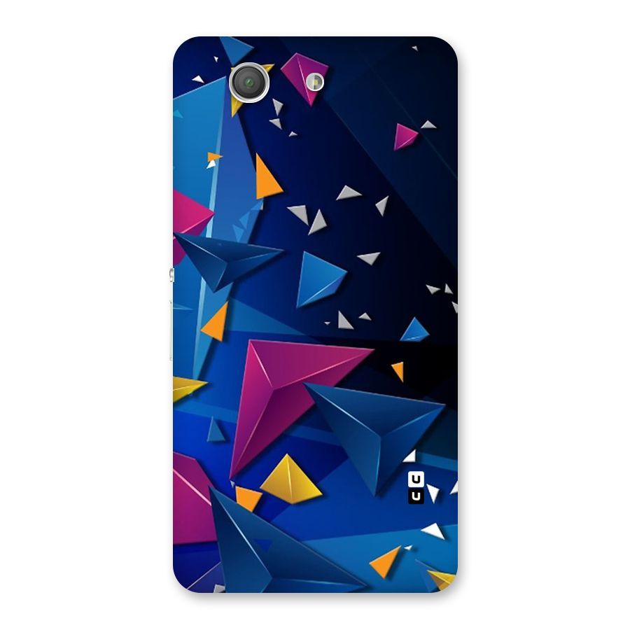 Space Colored Triangles Back Case for Xperia Z3 Compact