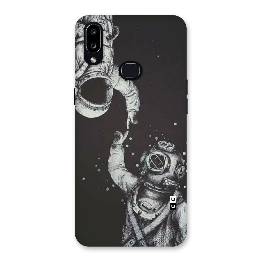 Space Meeting Back Case for Galaxy A10s