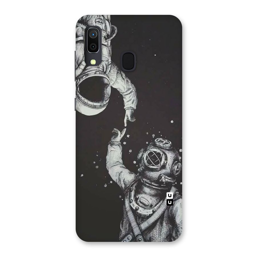 Space Meeting Back Case for Galaxy A30
