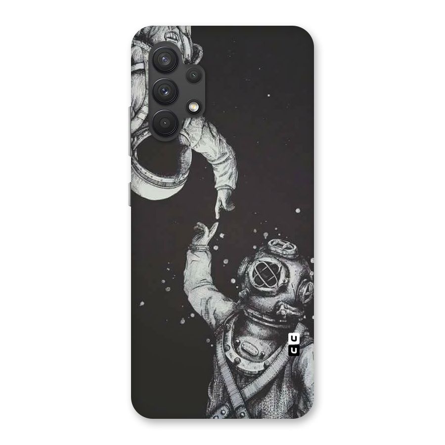 Space Meeting Back Case for Galaxy A32