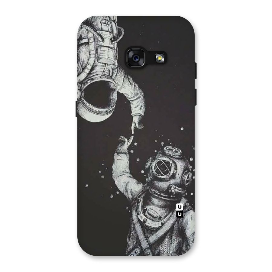 Space Meeting Back Case for Galaxy A3 (2017)