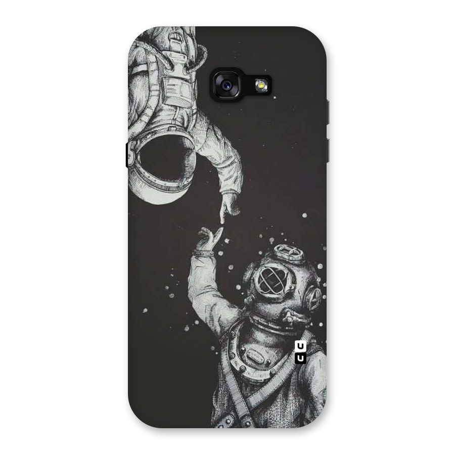 Space Meeting Back Case for Galaxy A7 (2017)
