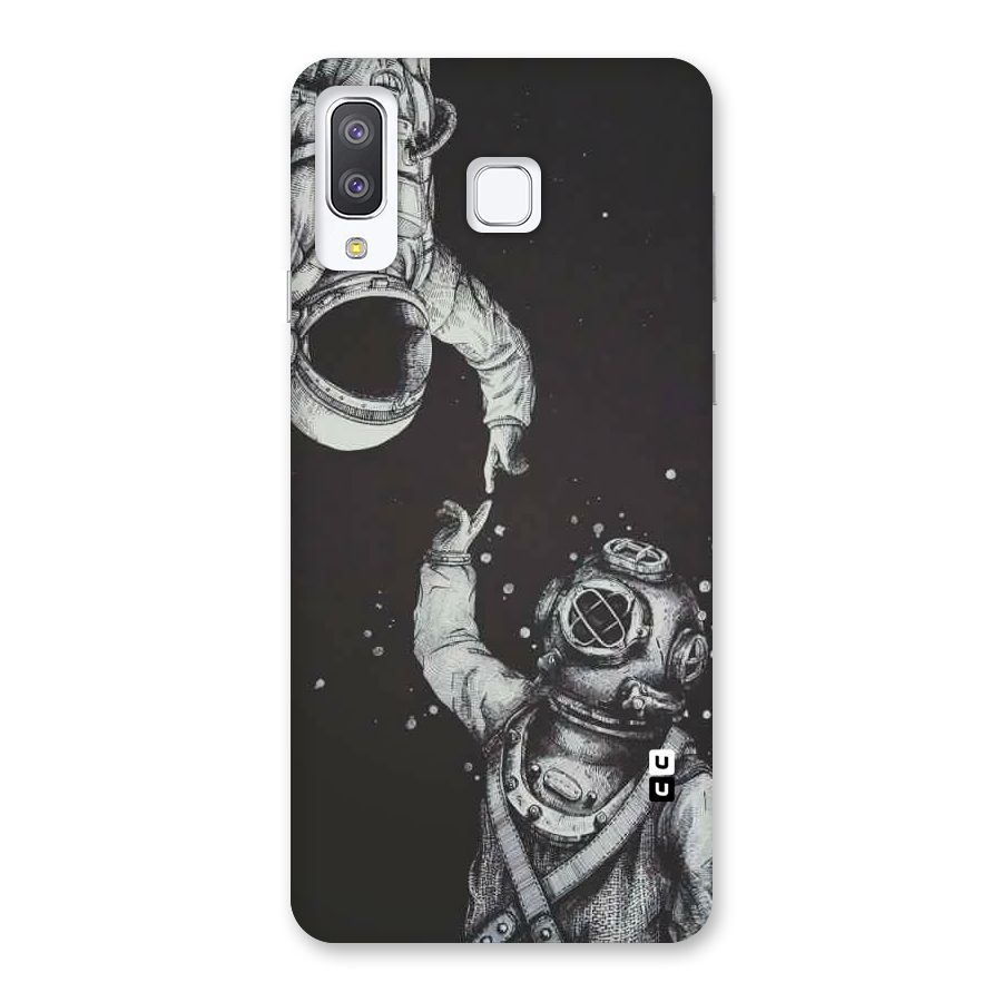 Space Meeting Back Case for Galaxy A8 Star