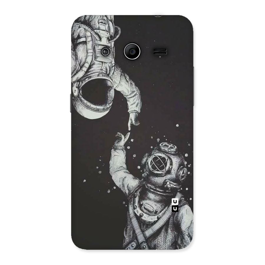 Space Meeting Back Case for Galaxy Core 2