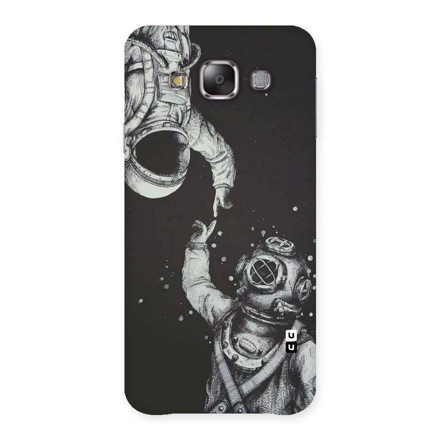 Space Meeting Back Case for Galaxy E7