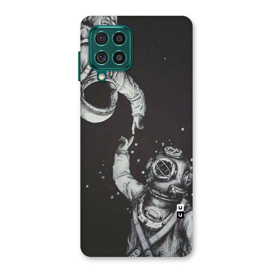 Space Meeting Back Case for Galaxy F62
