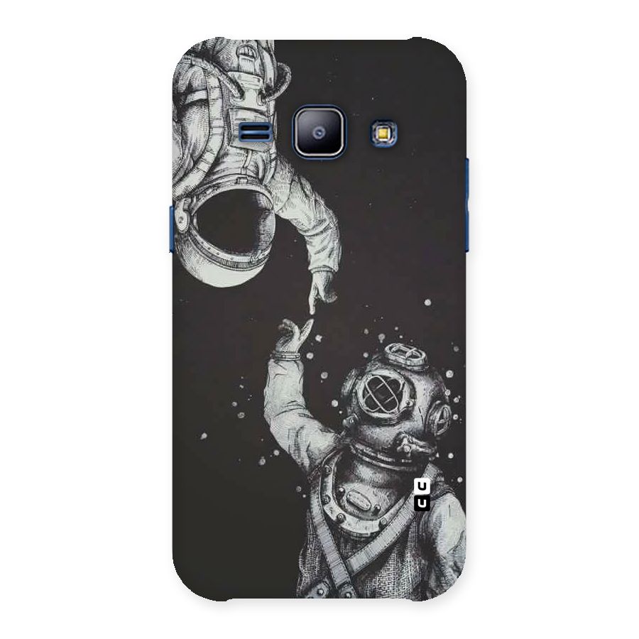 Space Meeting Back Case for Galaxy J1