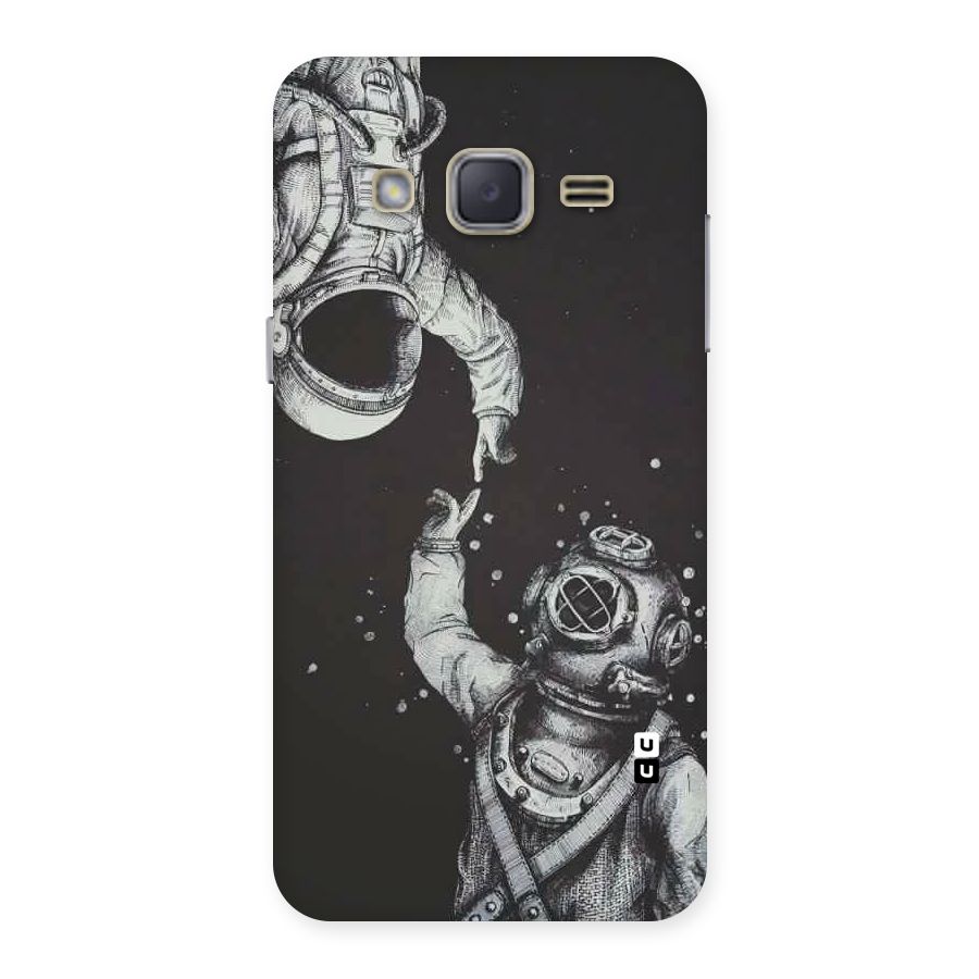 Space Meeting Back Case for Galaxy J2