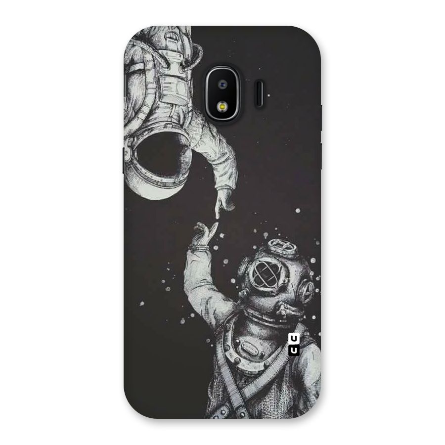 Space Meeting Back Case for Galaxy J2 Pro 2018