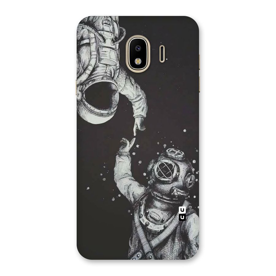 Space Meeting Back Case for Galaxy J4