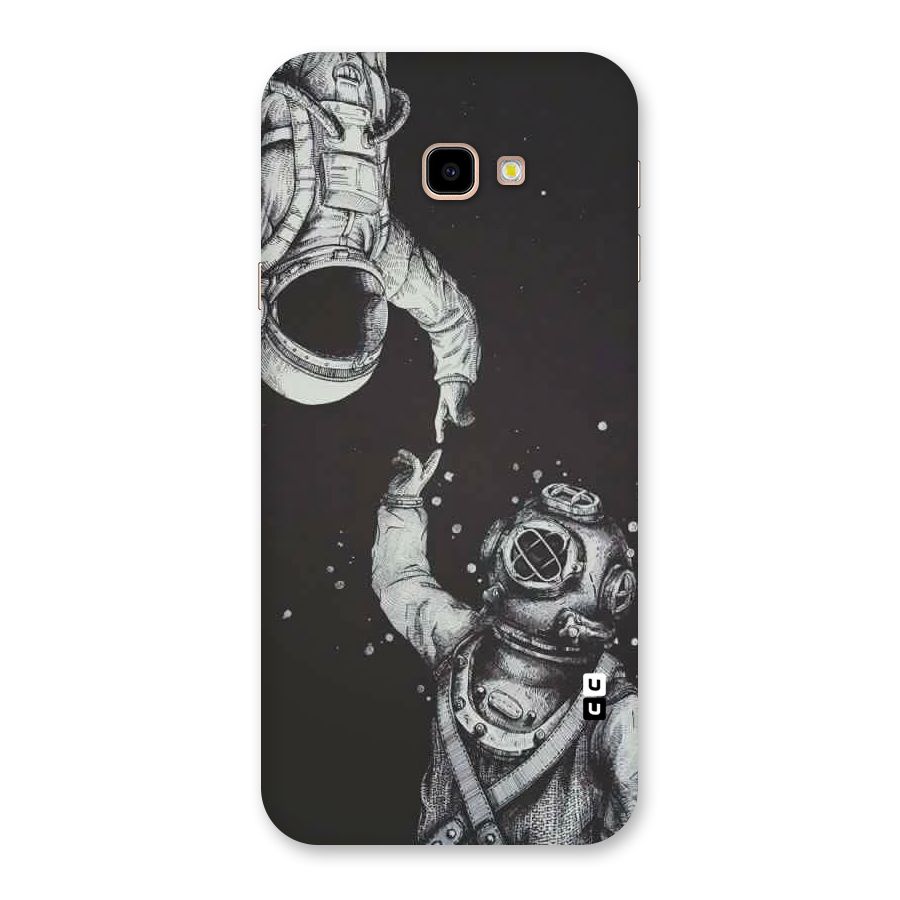 Space Meeting Back Case for Galaxy J4 Plus