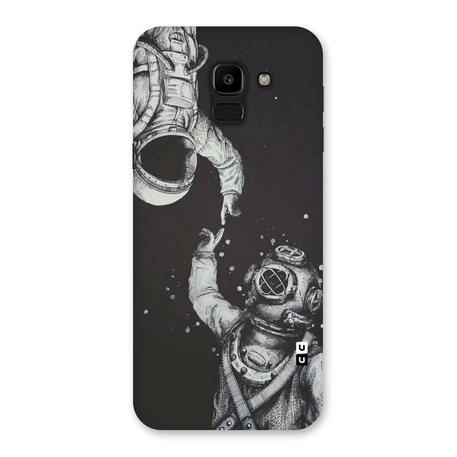 Space Meeting Back Case for Galaxy J6