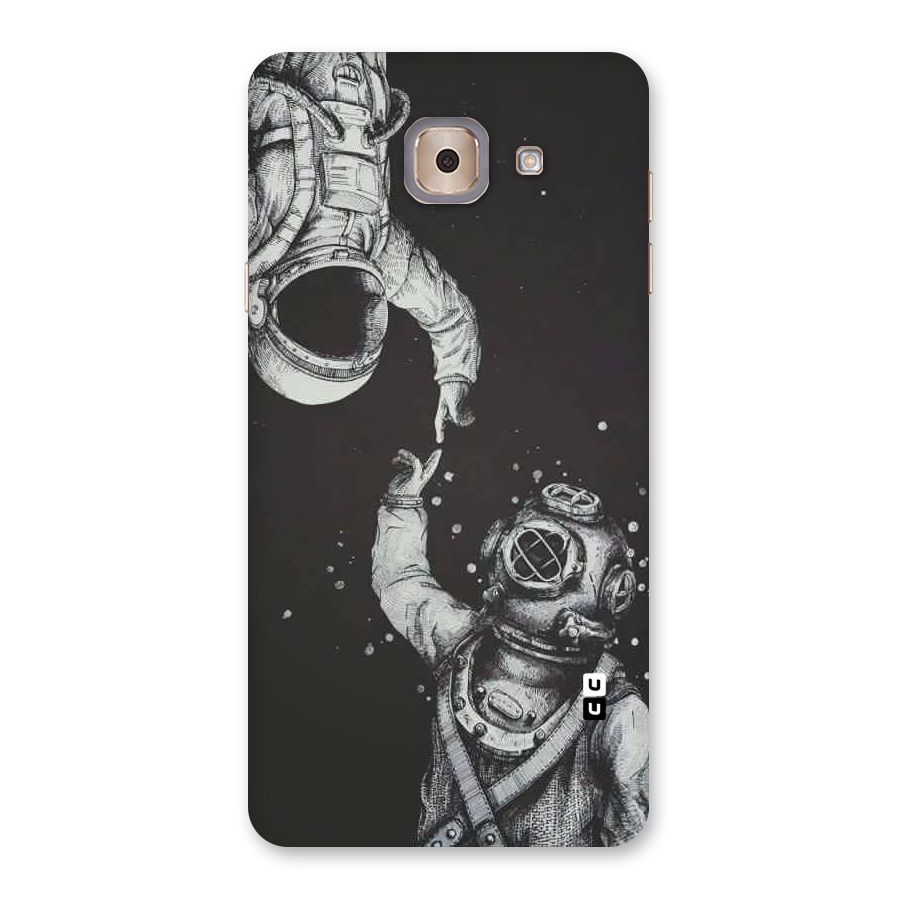 Space Meeting Back Case for Galaxy J7 Max