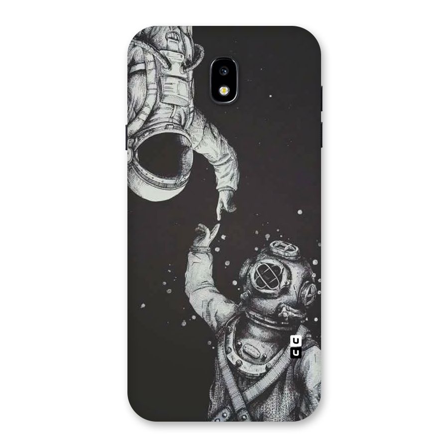 Space Meeting Back Case for Galaxy J7 Pro