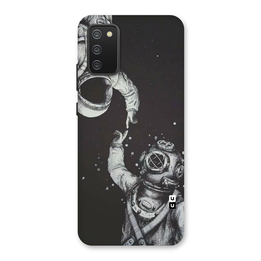 Space Meeting Back Case for Galaxy M02s