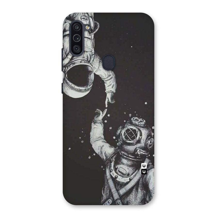 Space Meeting Back Case for Galaxy M11