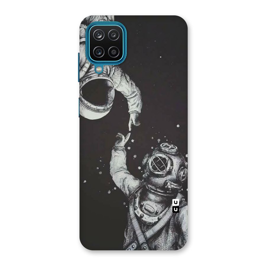 Space Meeting Back Case for Galaxy M12