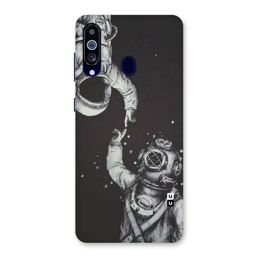 Space Meeting Back Case for Galaxy M40