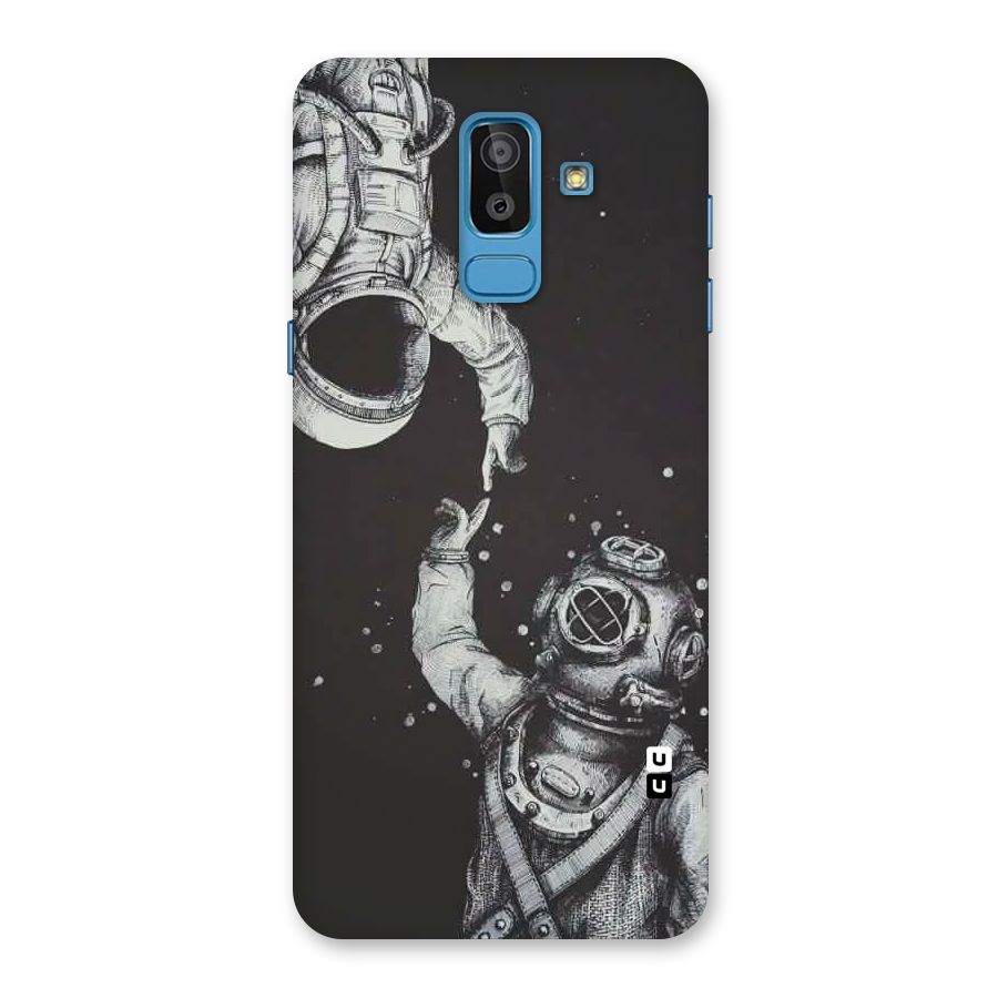 Space Meeting Back Case for Galaxy On8 (2018)