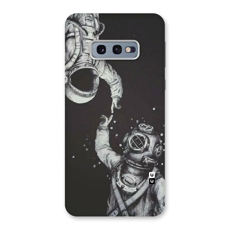 Space Meeting Back Case for Galaxy S10e