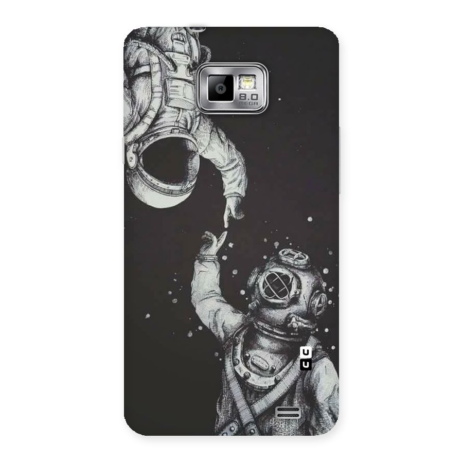 Space Meeting Back Case for Galaxy S2